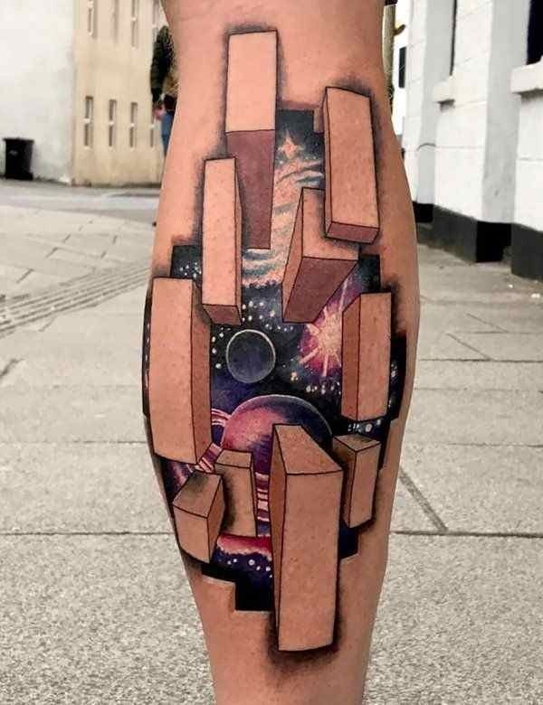 Vivid Octopus Arm Sleeve Tattoo Design