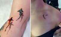 3D Tattoo Ideas For Minimalist and Expressive Tattoos