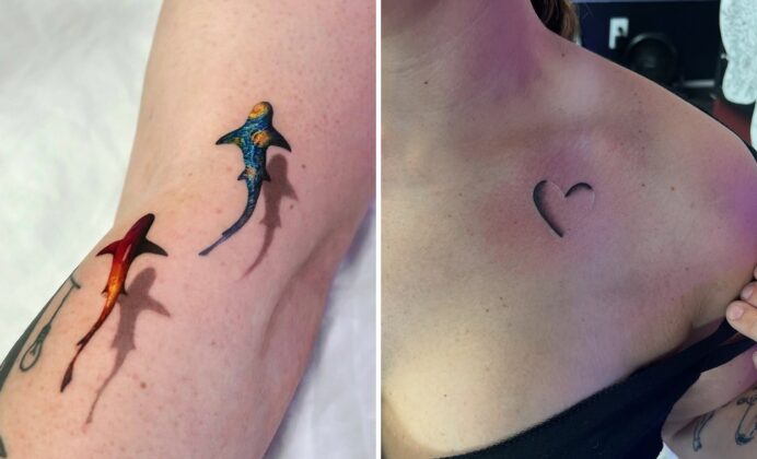 3D Tattoo Ideas For Minimalist and Expressive Tattoos