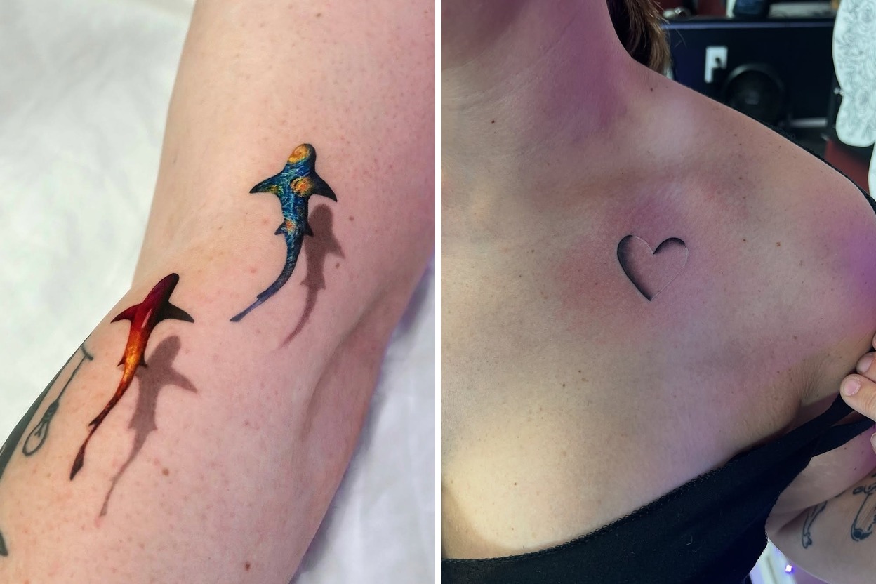 3D Tattoo Ideas For Minimalist and Expressive Tattoos Featured Lookbook Collage