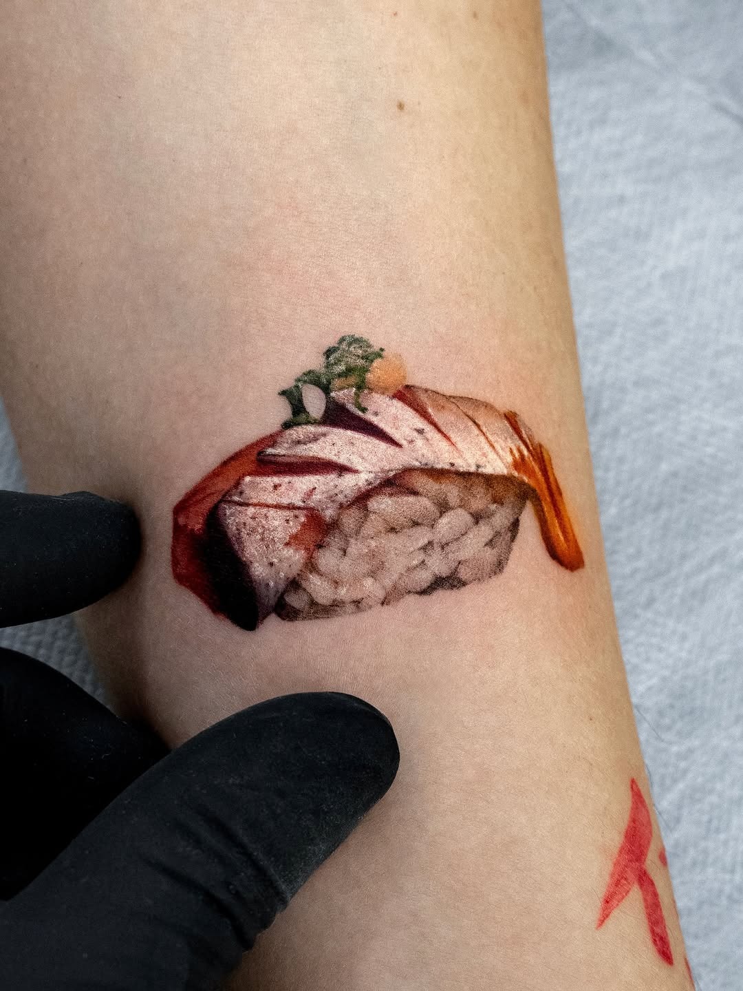 Stunning sushi tattoo bringing realism to life Tattoo Design