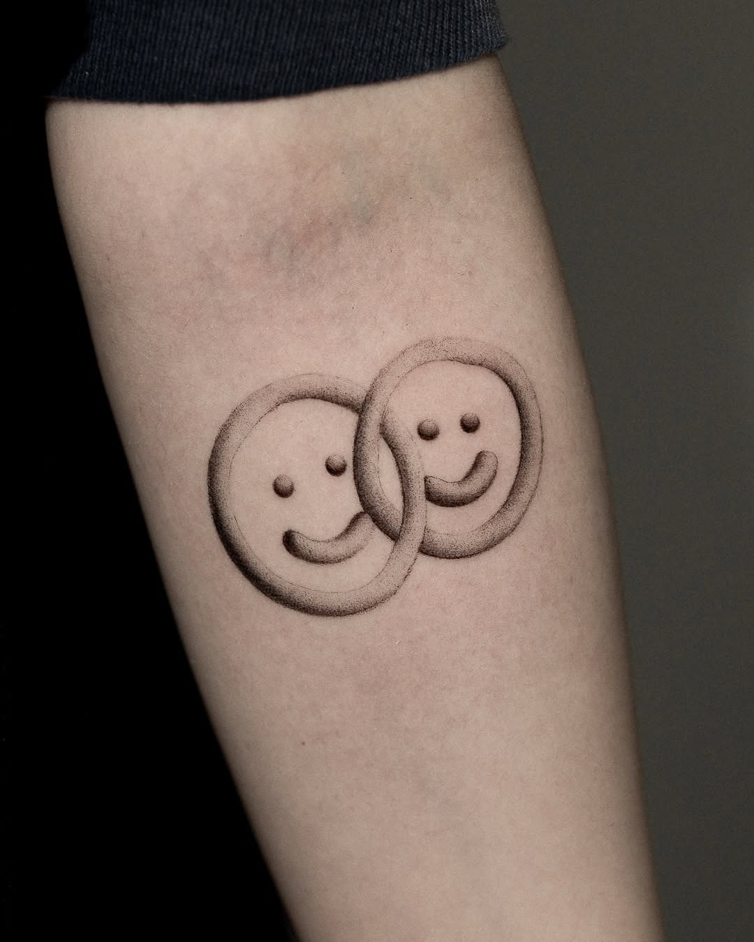 Unique 3D Smiley Face Tattoo Design Tattoo Design