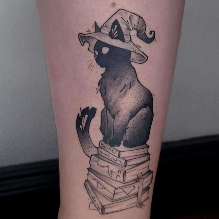 Curious Tabby in Realism Tattoo Design