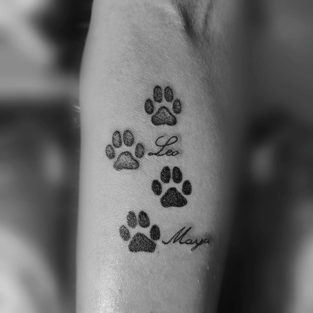 A striking realistic Doberman tattoo design Tattoo Design