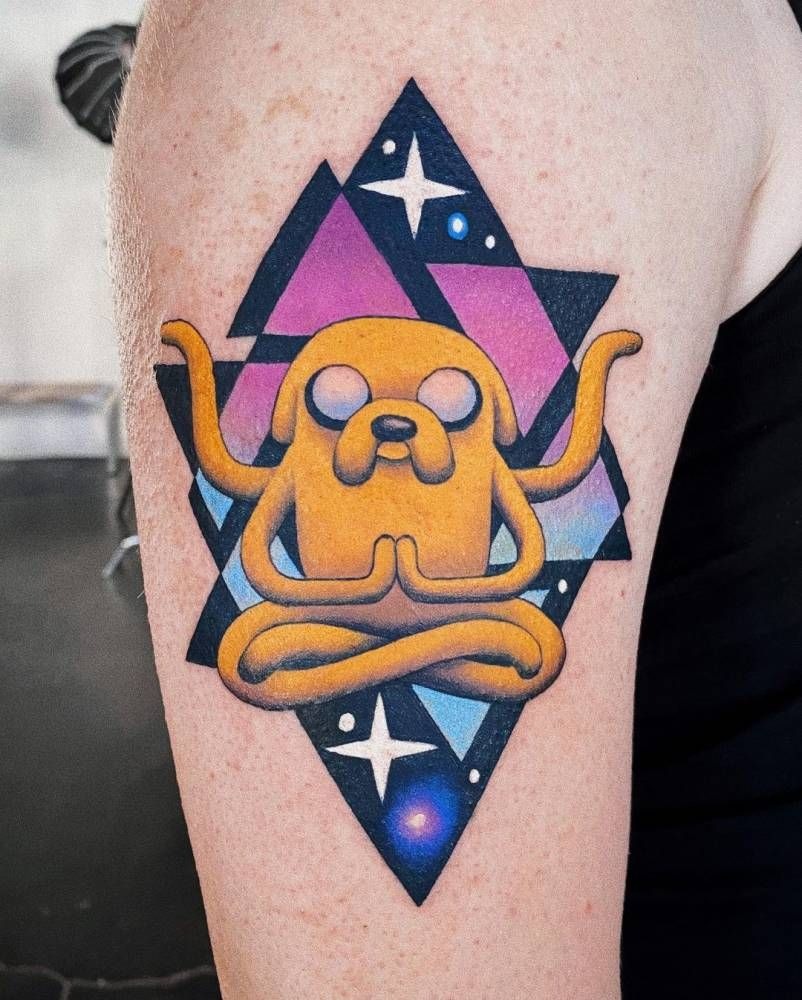Jake Meditation Geometric Tattoo Tattoo Design