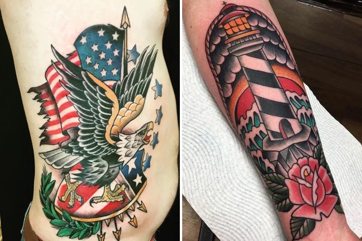 20 Bold American Traditional Tattoo Ideas For A Timeless Aesthetic