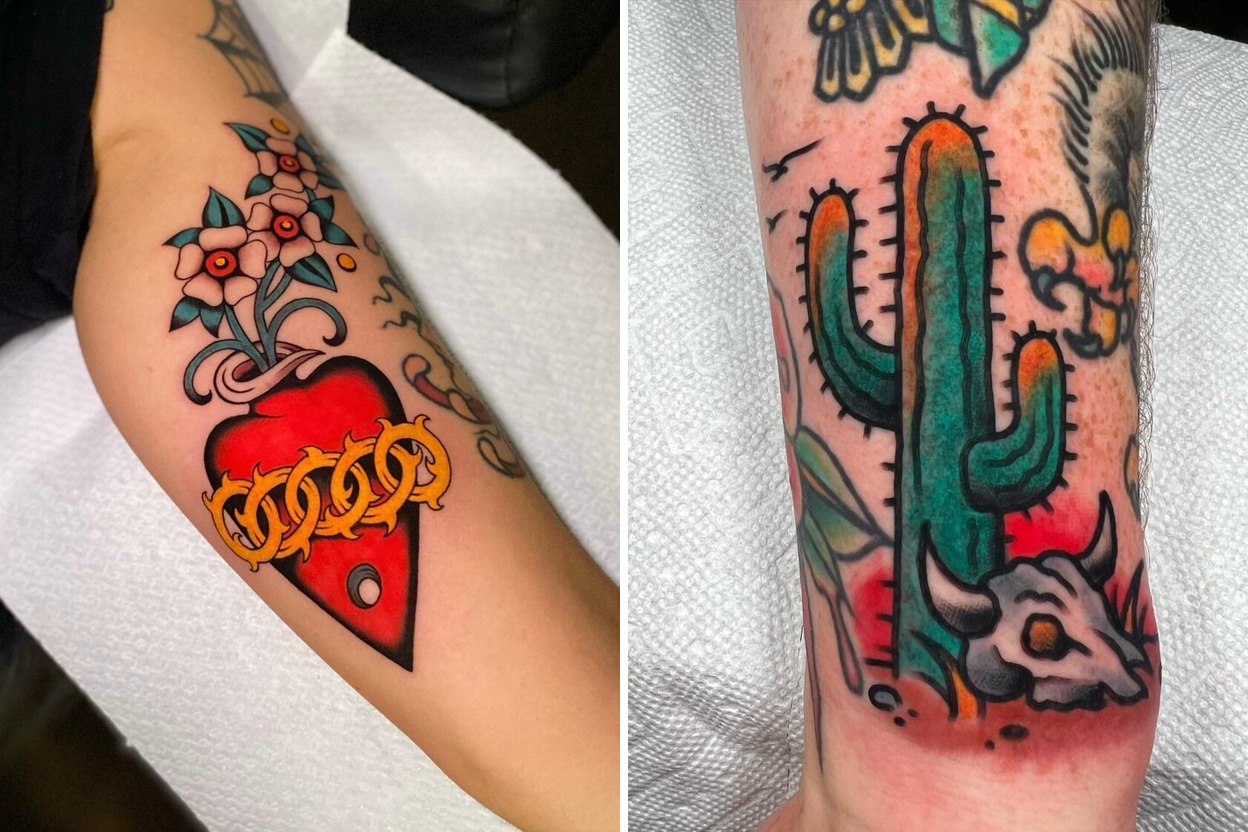 74+ Americana Tattoo Ideas That Stand Out with Effortless Elegance Featured Lookbook Collage