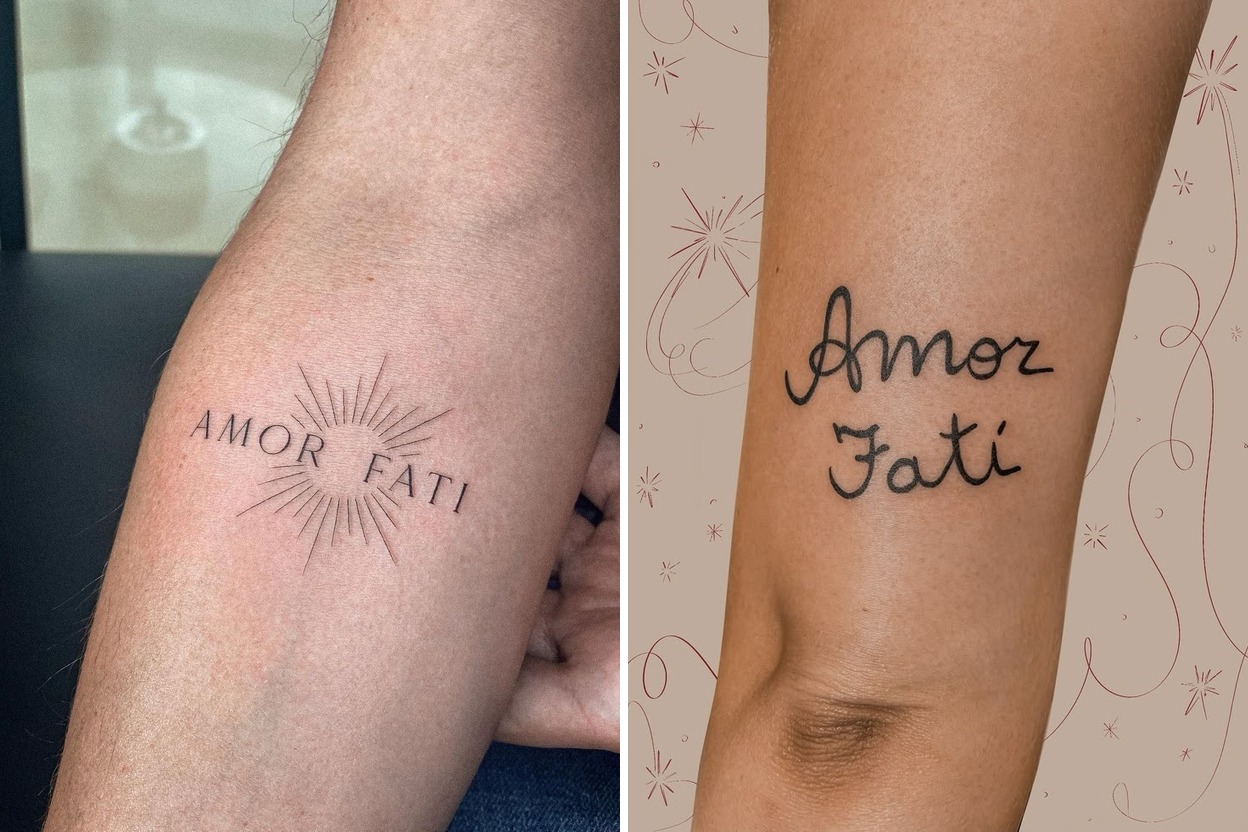 25 Amor Fati Tattoo Ideas That Turn Lifes Twists Into Meaningful Art Featured Lookbook Collage