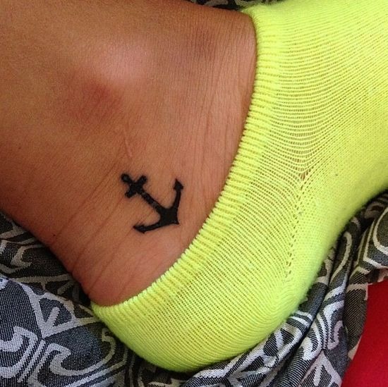 Colorful Anchor Tattoo Designs Tattoo Design