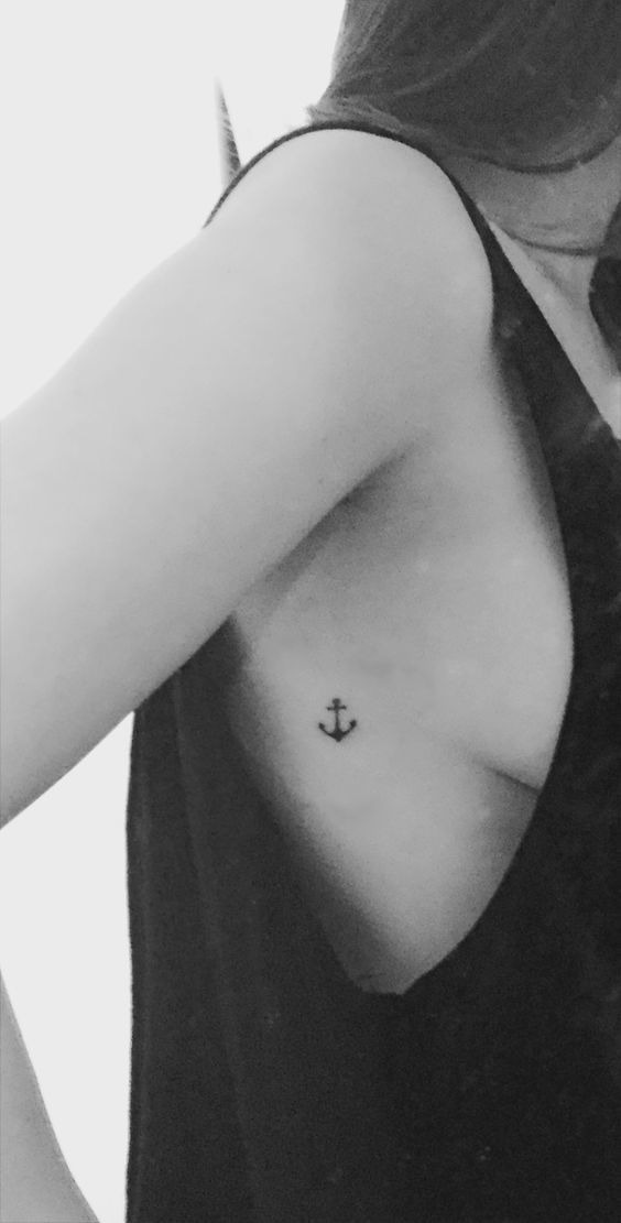 Signature of An Anchor Tattoo Design