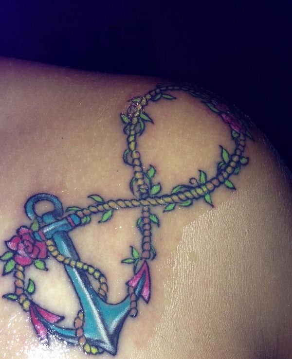 Forever Anchored Tattoo Design
