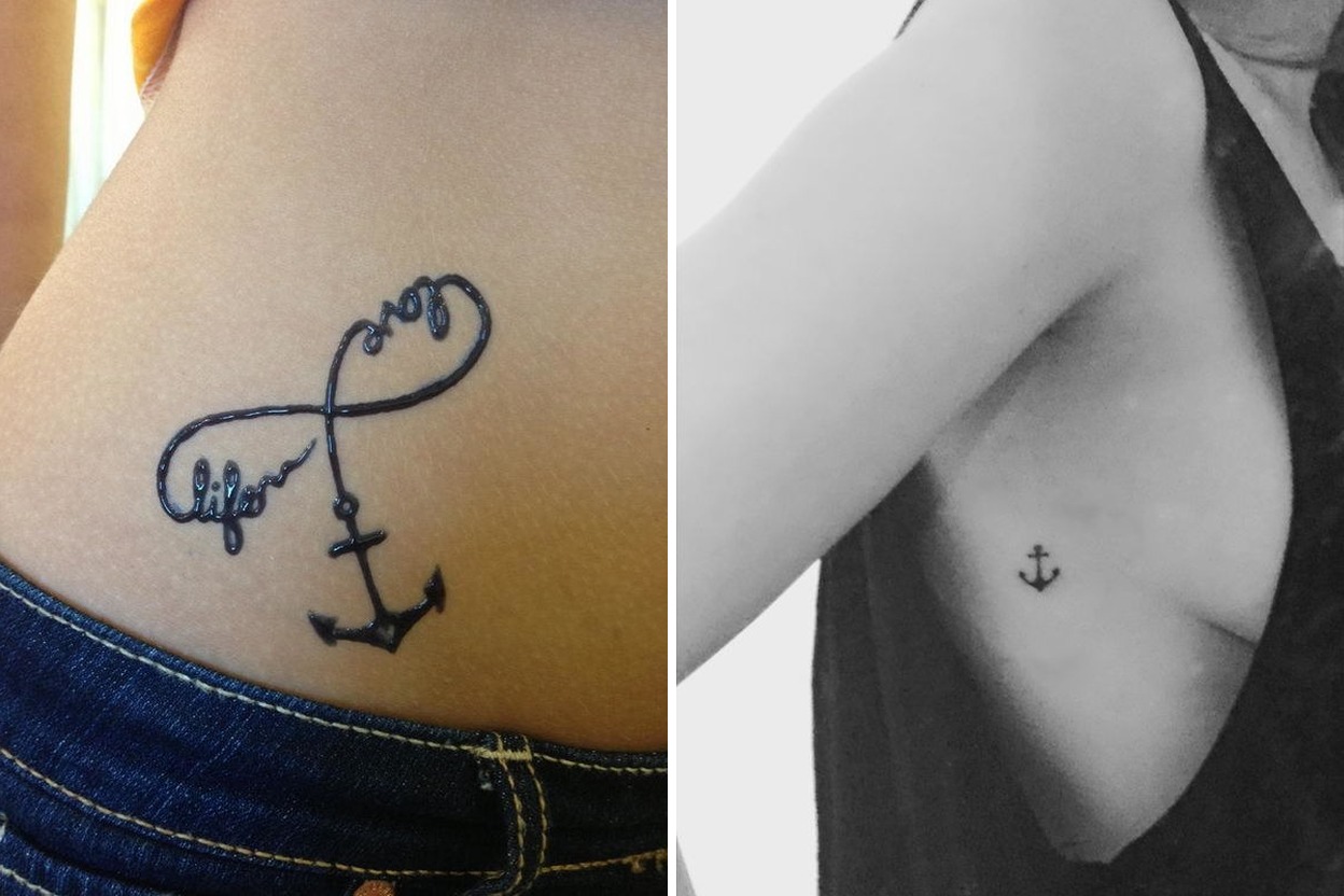 57 Anchor Tattoo Ideas Designs Meanings Featured Lookbook Collage