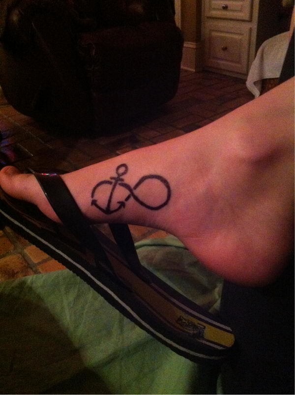 Infinity Symbol Tattoo Design