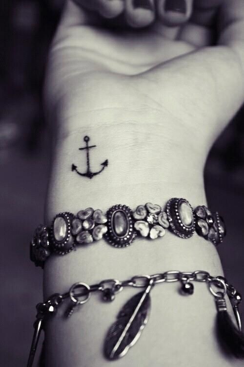 My Anchor Tattoo Design