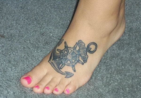 Smooth Sailing Tattoo Design