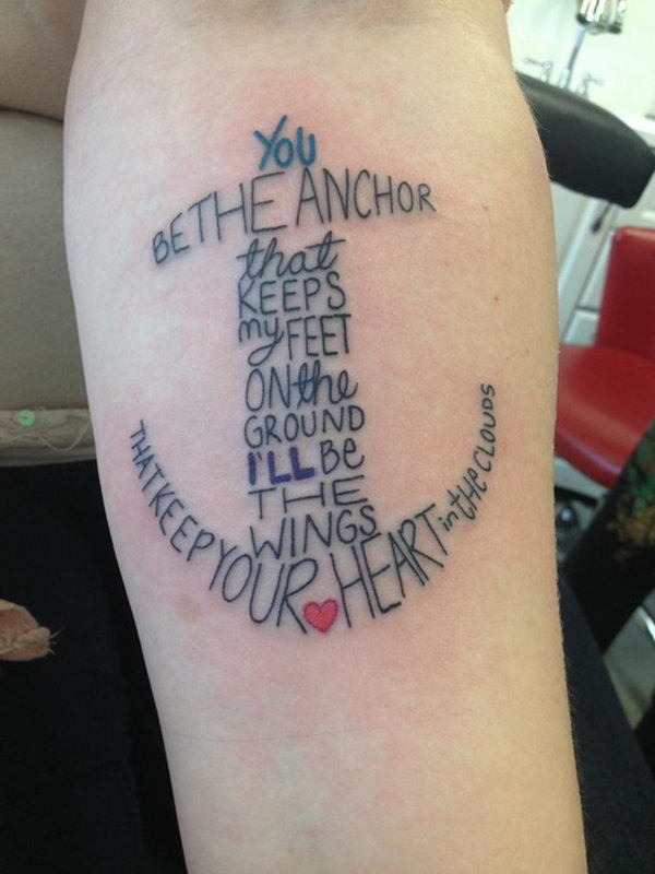 Elegant Tattoo On The Back Tattoo Design