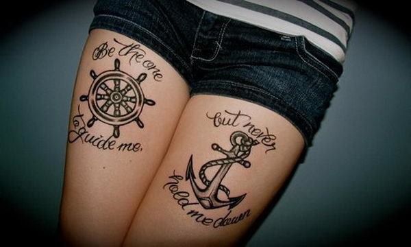 Around the Globe Tattoo Design