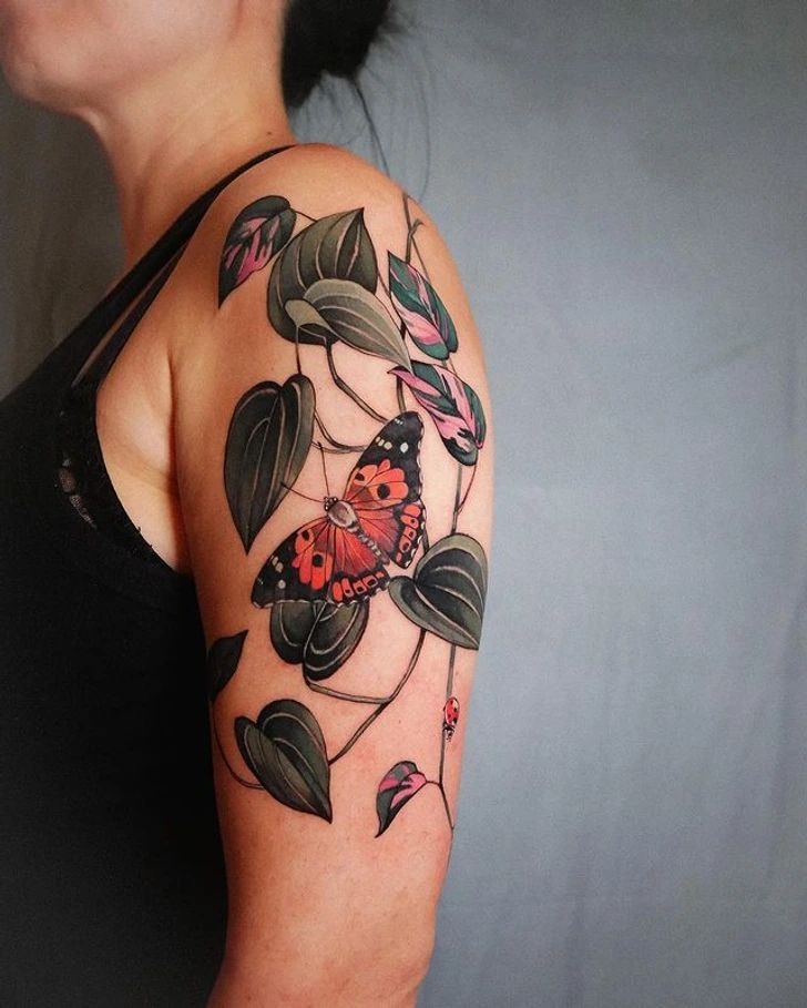 Cool Girl Cherub Angel Tattoo Tattoo Design
