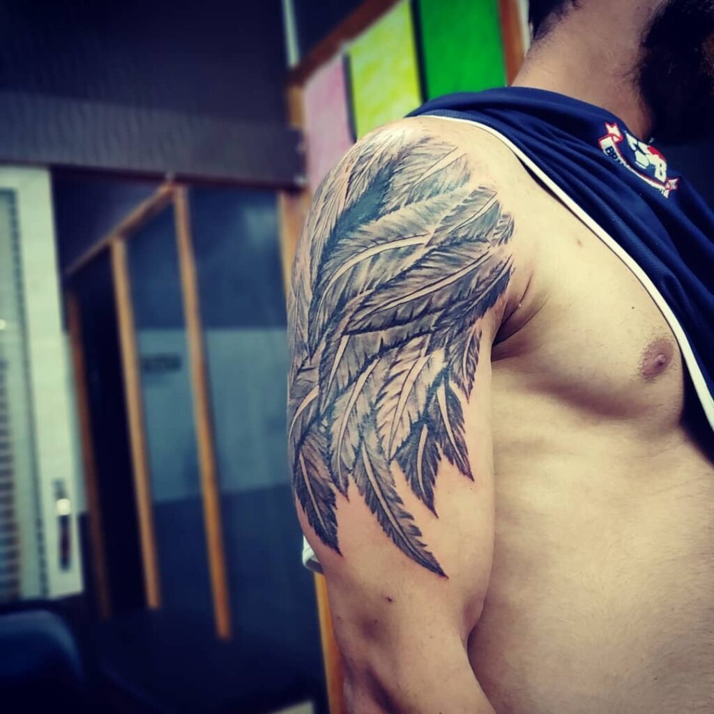 Angel Wings Arm Tattoos Tattoo Design