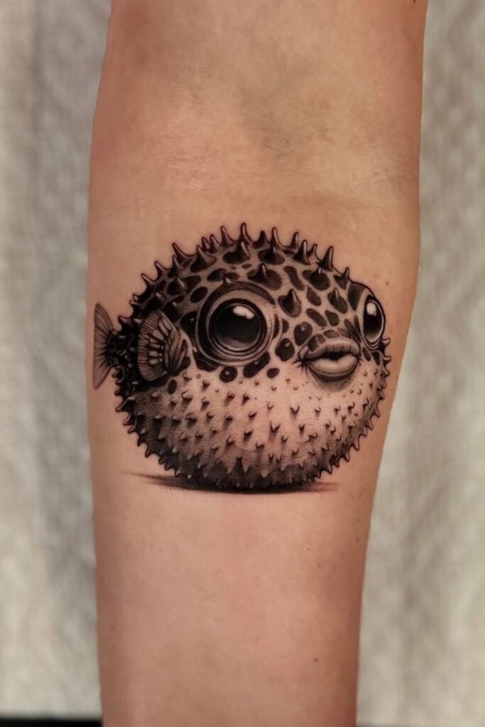 Barn Owl With Wildflowers Tattoo Tattoo Design