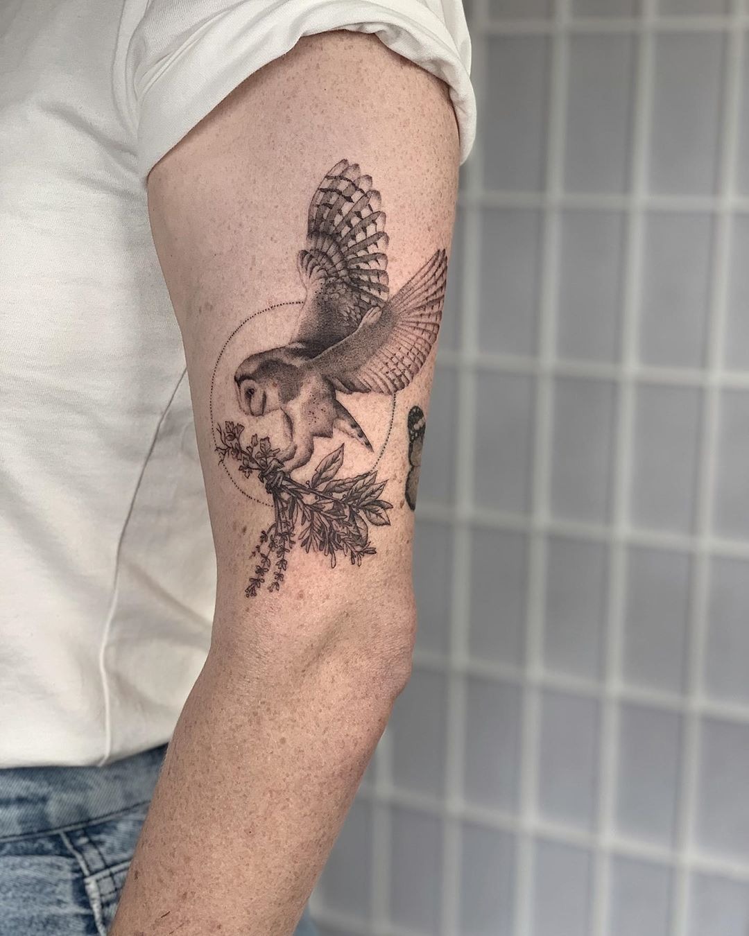 Deer Skull and Snake Tattoo Tattoo Design