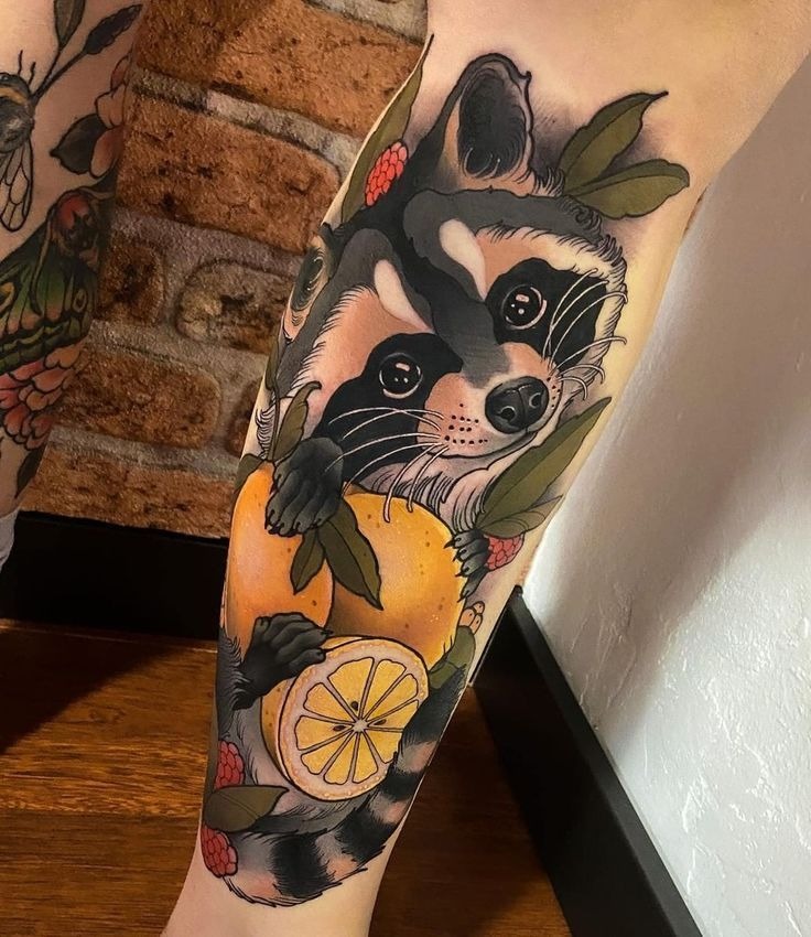 Tiny Scooter Cat Tattoo Tattoo Design