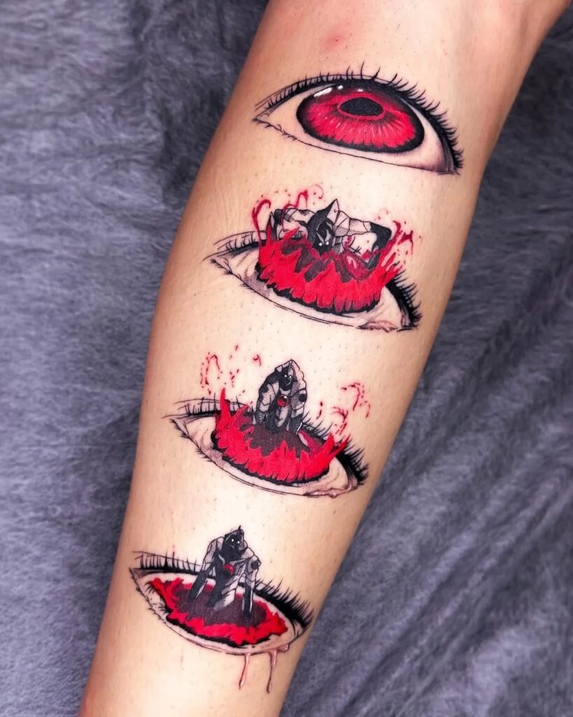 Neon Genesis Evangelion Descent Into Chaos Tattoo Tattoo Design