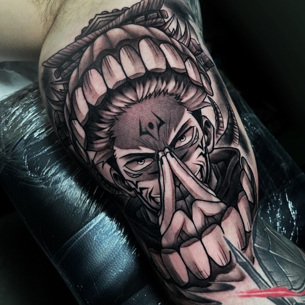 Sukuna's Domain Expansion Tattoo Tattoo Design