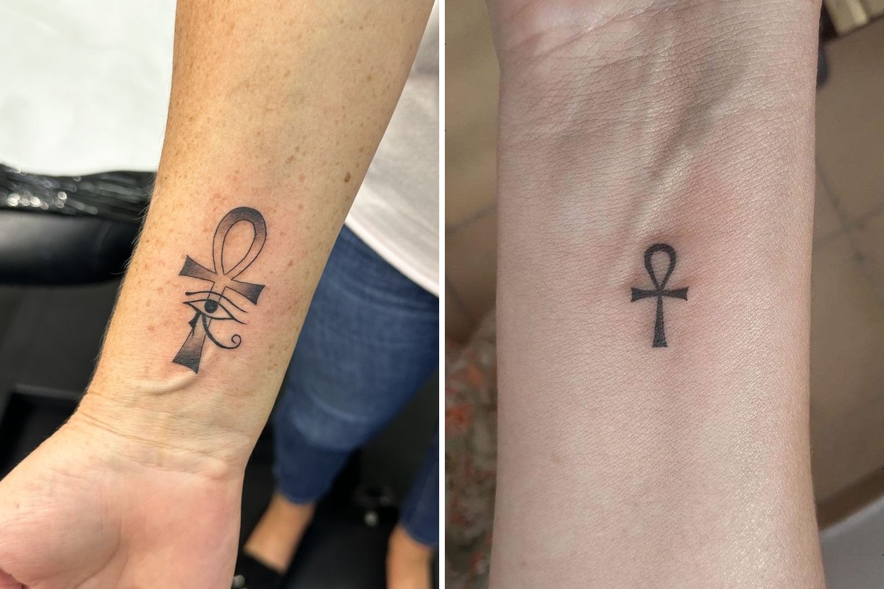 22+ Ankh Tattoo Ideas That Blend Power Style and Spiritual Meaning Featured Lookbook Collage