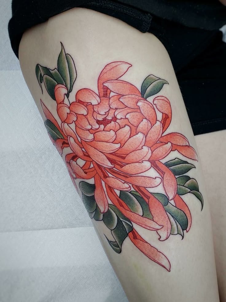 Lotus Drop Anklet Design Tattoo Design