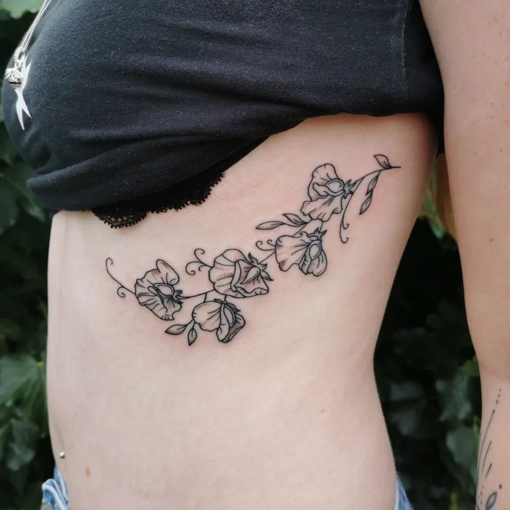 Delicate April Birth Flower Forearm Tattoo Tattoo Design