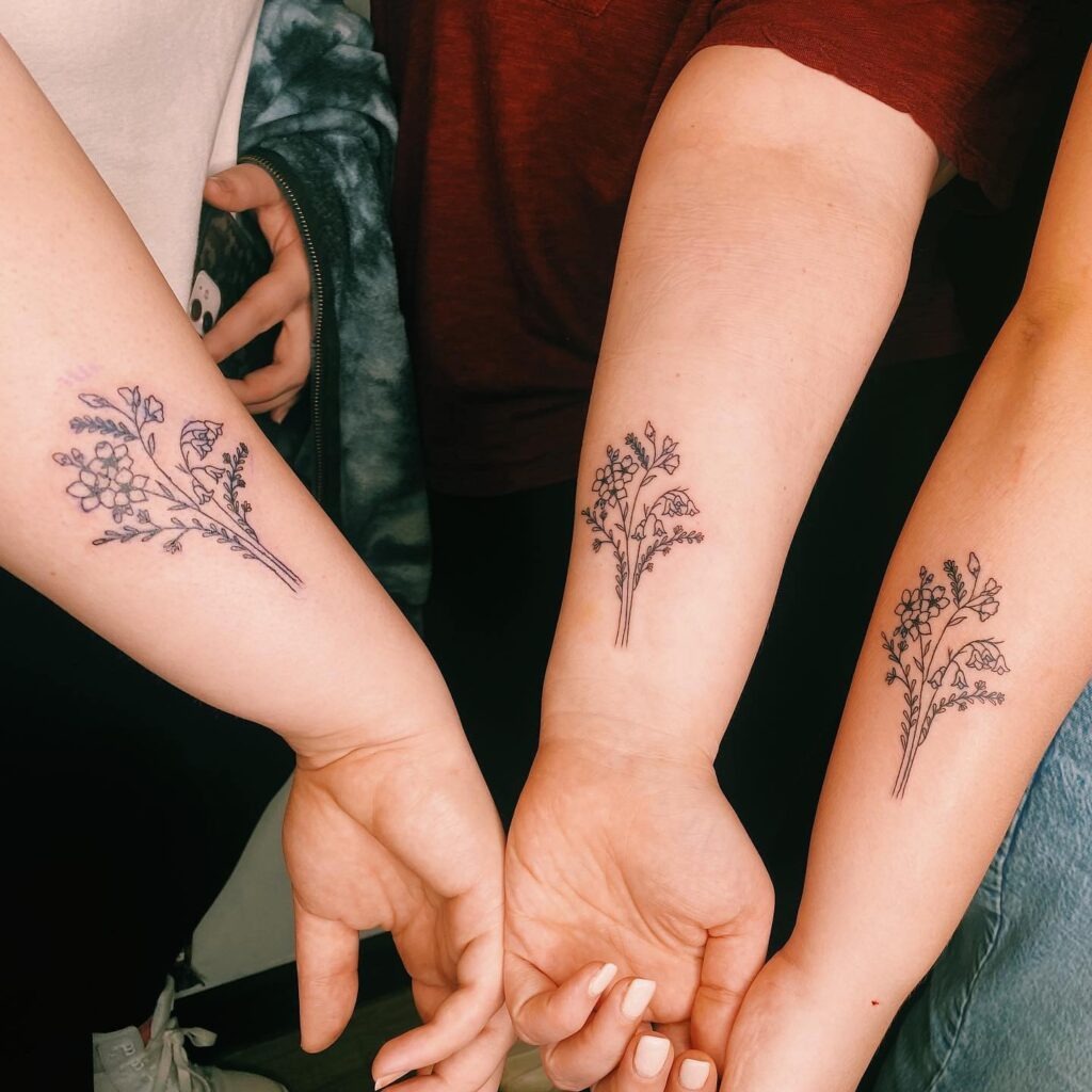 Meaningful April Birth Flower Tattoos Tattoo Design