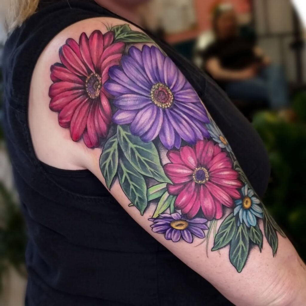 Minimalist Daisy Forearm Tattoo Tattoo Design