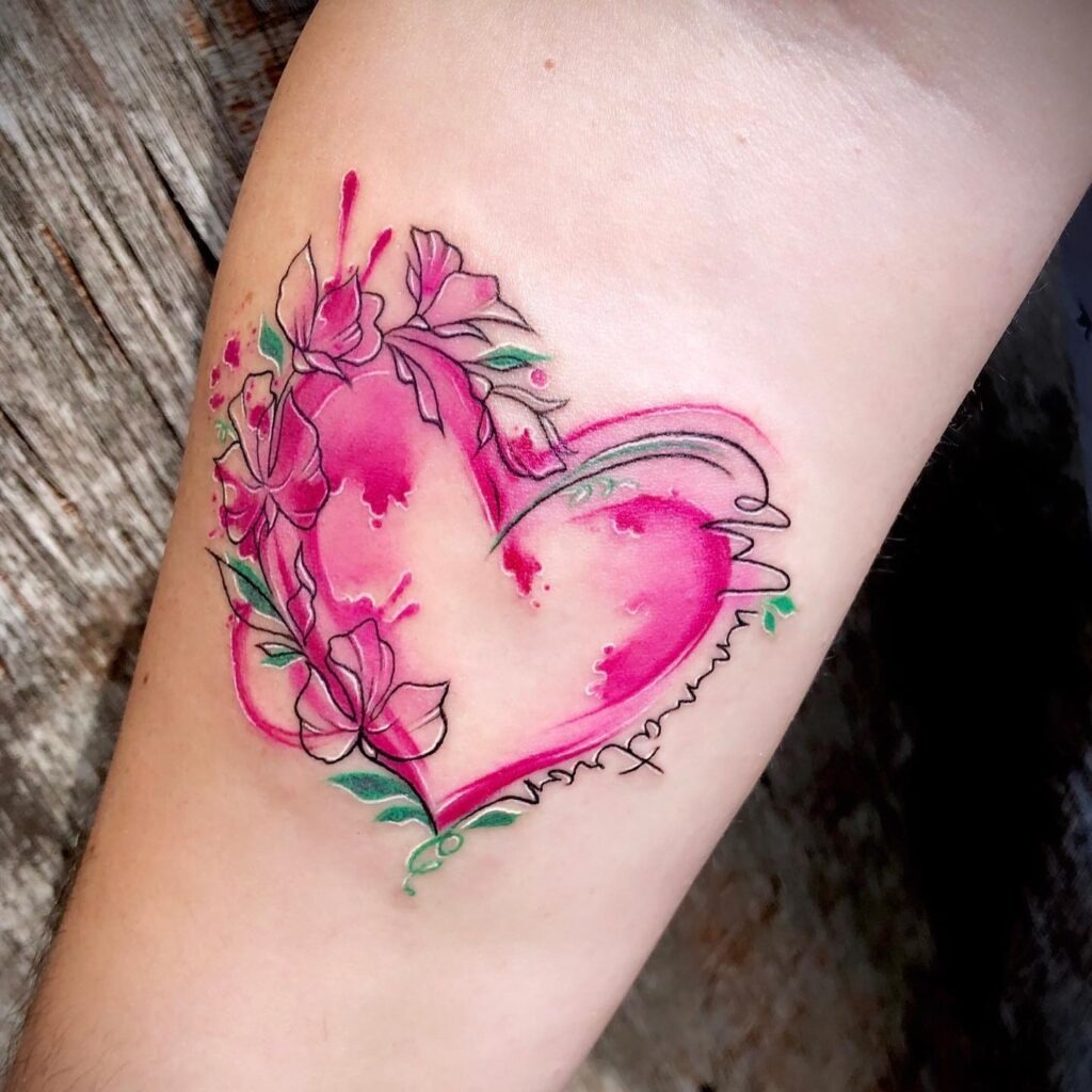 Sweet Peas April Birth Flower Tattoos Tattoo Design