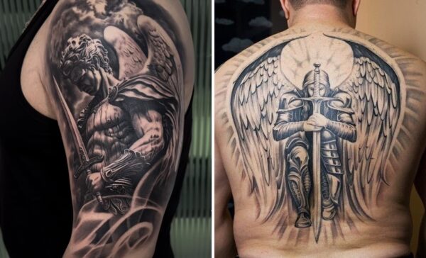 30+ Archangel Tattoo Ideas & Inspiration