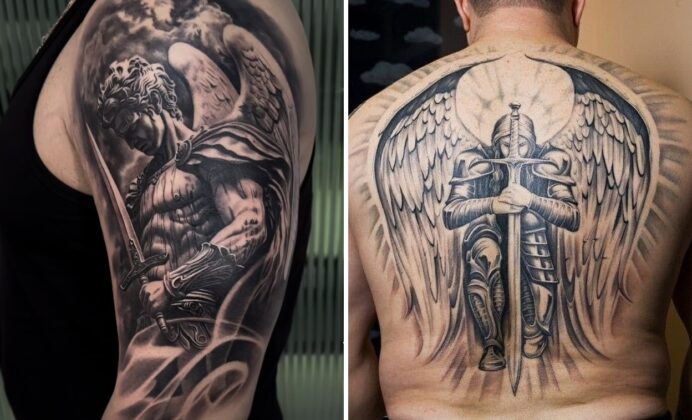 30+ Archangel Tattoo Ideas & Inspiration