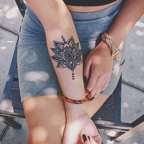 Artistic Arm Design Tattoo Design