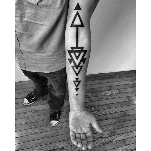 Clean Geometry Arm Tattoo Ideas Tattoo Design