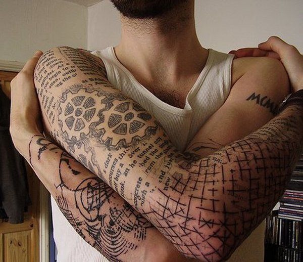 Full Long Sleeve Tattoos for upper arm Tattoo Design