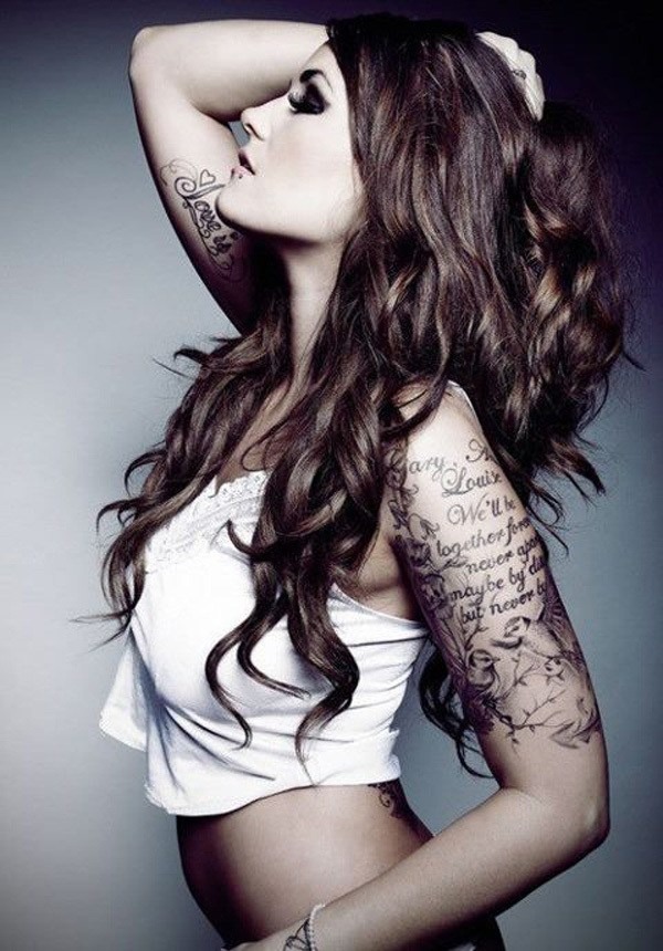 INCREDIBLE ARM TATTOO FOR WOMEN Tattoo Design
