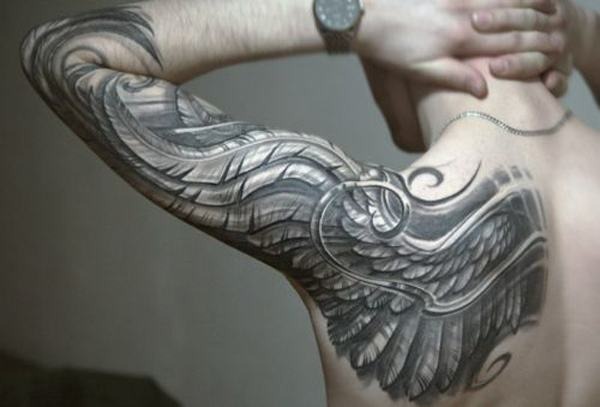 STUNNING FEATHER Arm Tattoo DESIGN FOR MEN Tattoo Design