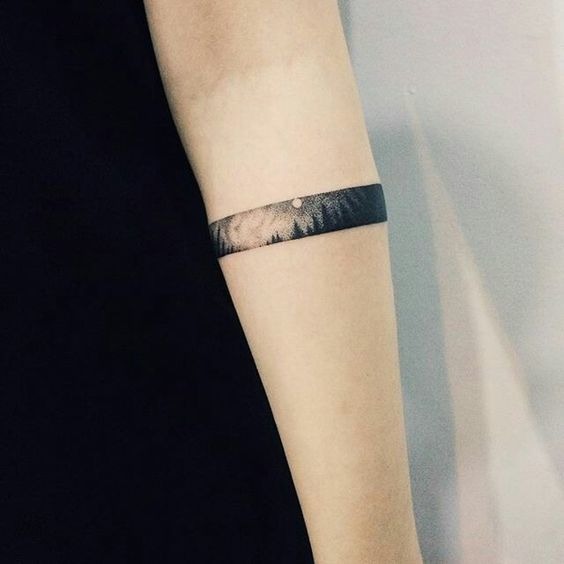 Tree TattoosIdea: SMALL ARM BAND TATTOO Tattoo Design