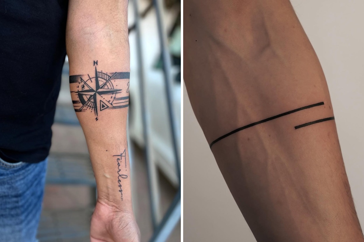 27+ Armband Tattoo Ideas Full of Meaning and Personal Style Featured Lookbook Collage