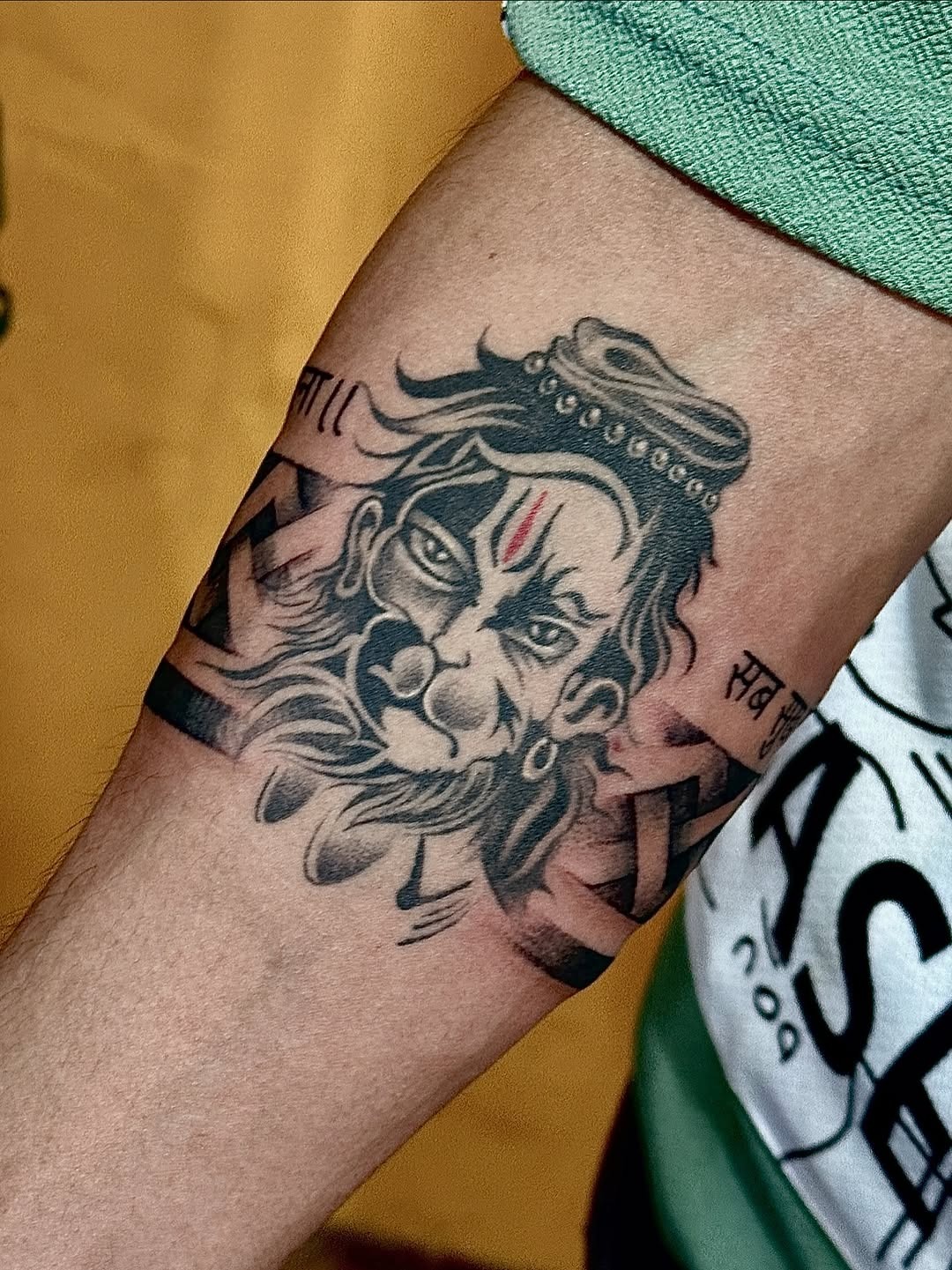 Intricate Ganesha armband tattoo design Tattoo Design