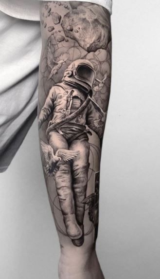 Cosmic Evolution Tattoo Tattoo Design