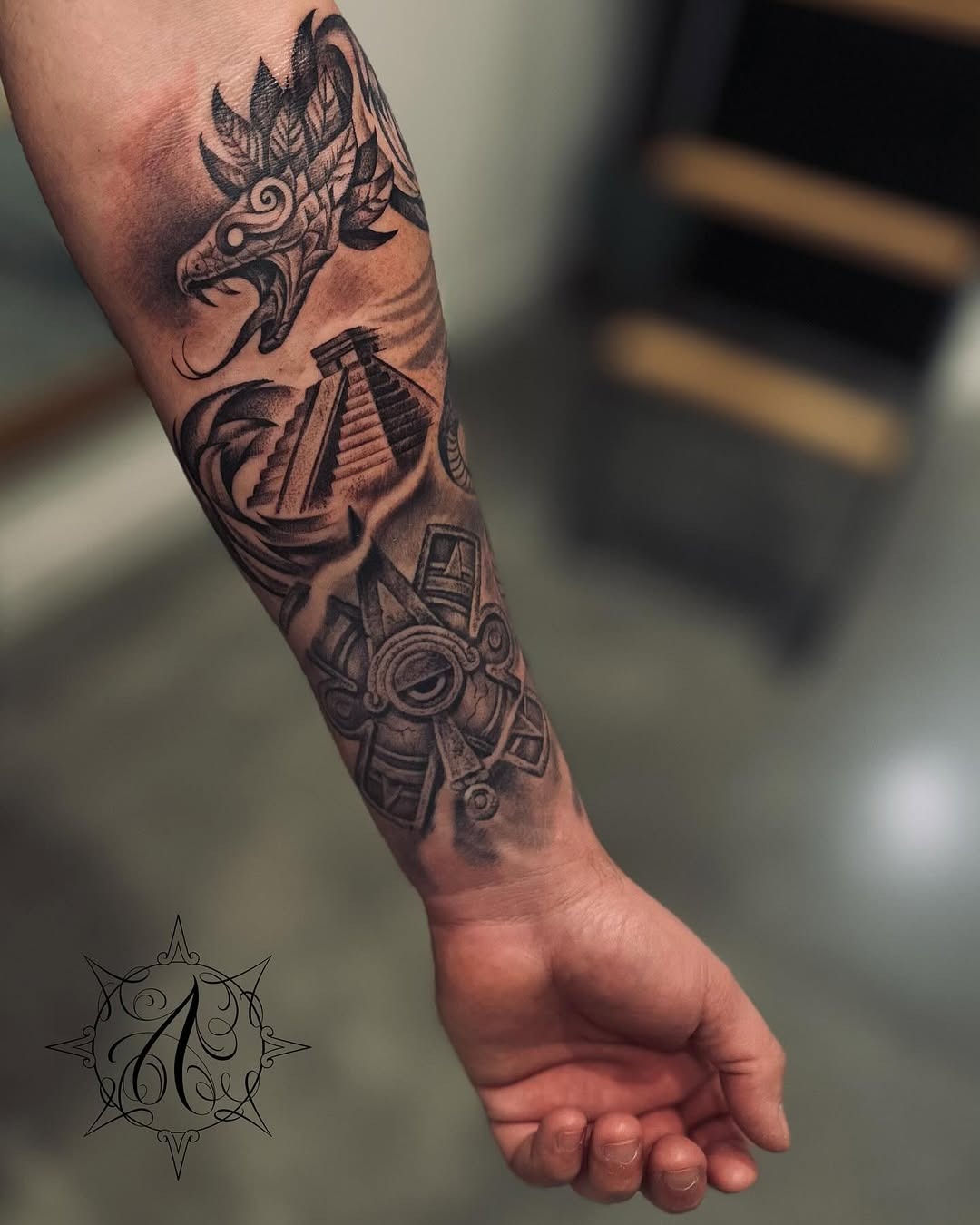 Explore intricate Aztec tattoo designs for inspiration Tattoo Design