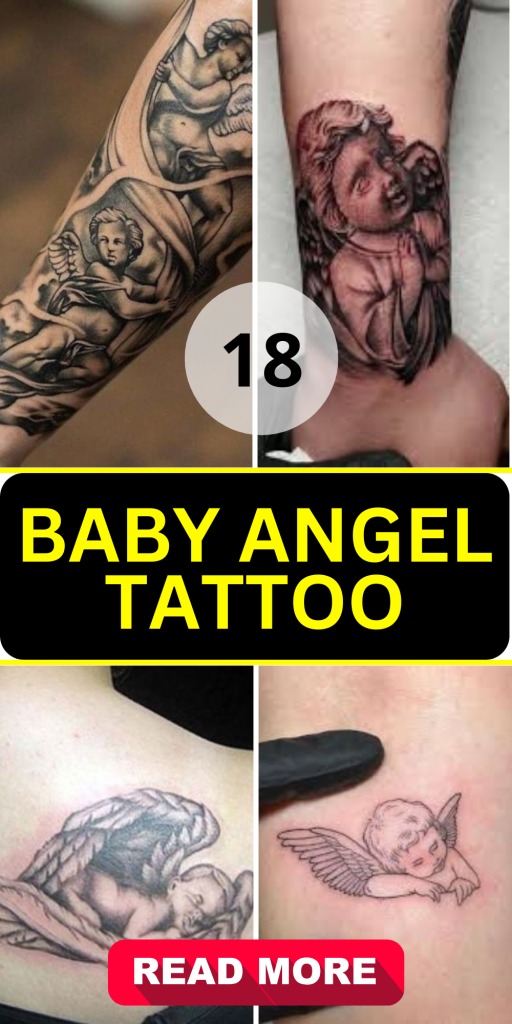 Cupid on the Ribs Tattoo Design