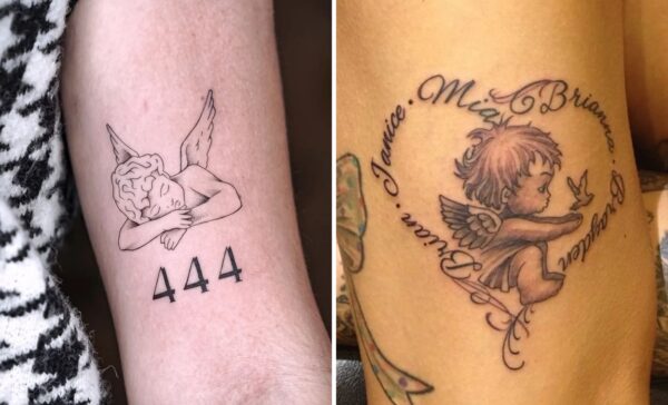 18+ Baby Angel Tattoo Ideas For Unique Personal Expression