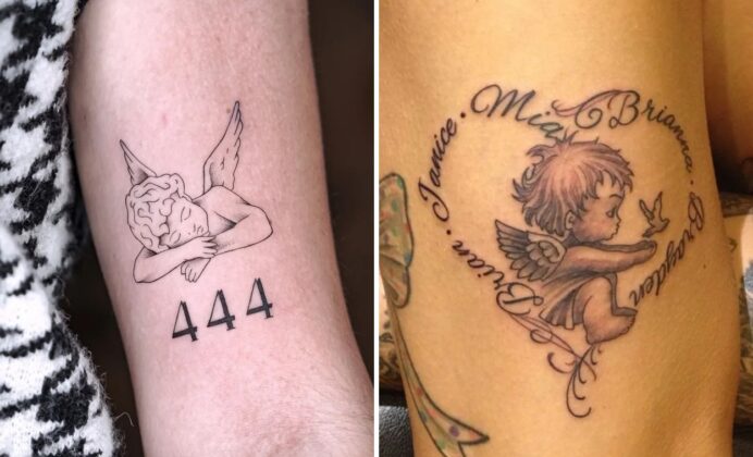 Angel Tattoo Ideas For Meaningful and Timeless Ink