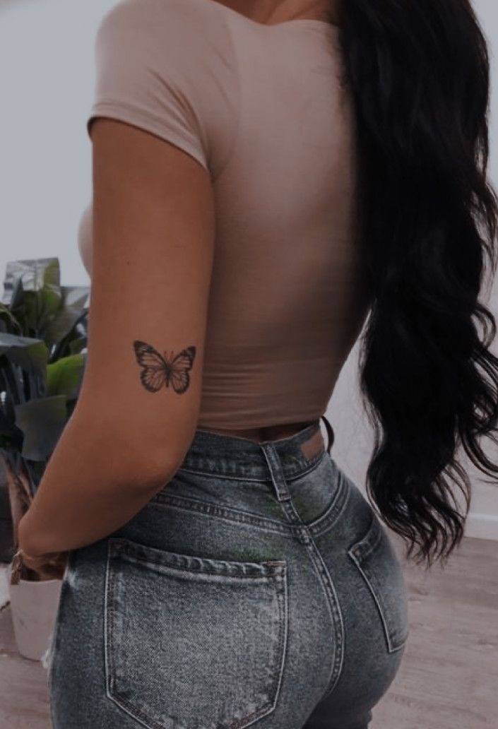 Bold Floral Back of Arm Sleeve Tattoo Tattoo Design
